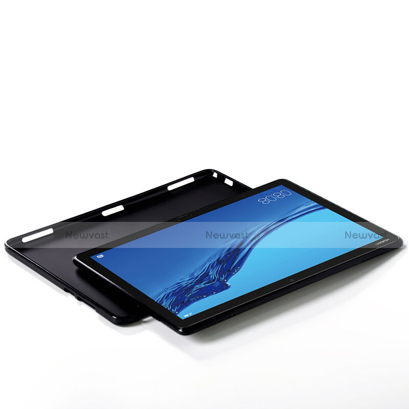 Ultra-thin Transparent Gel Soft Case for Huawei MediaPad C5 10 10.1 BZT-W09 AL00 Black