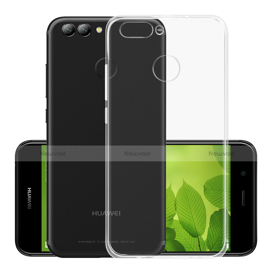 Ultra-thin Transparent Gel Soft Case for Huawei Nova 2 Plus Clear