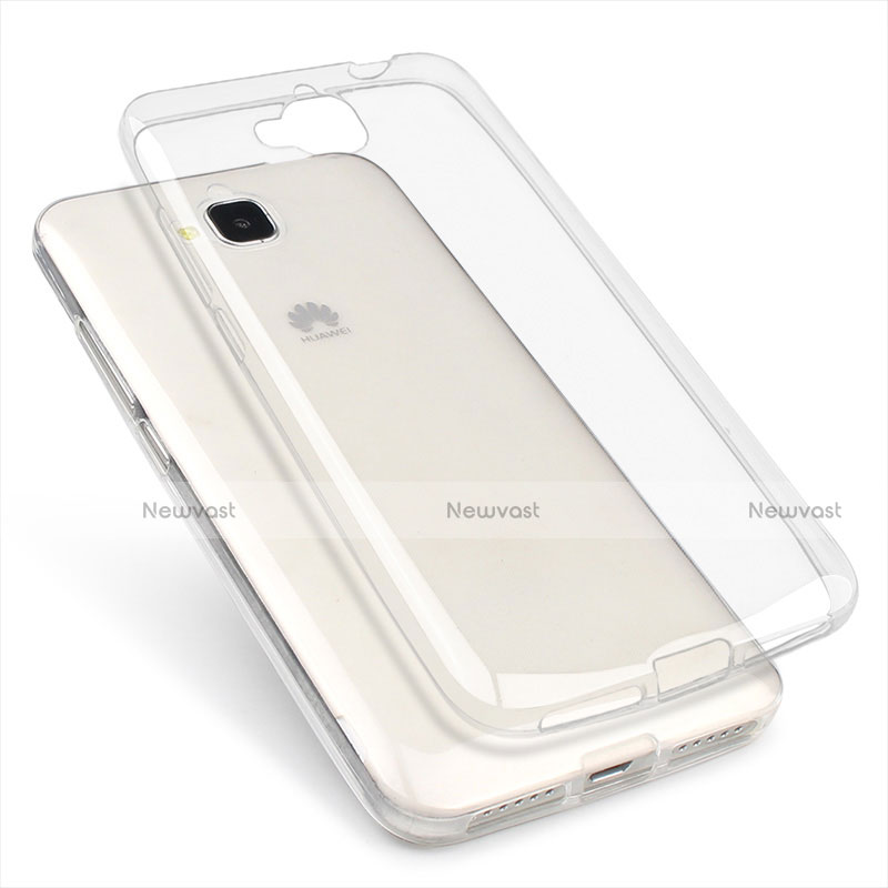 Ultra-thin Transparent Gel Soft Case for Huawei Y6 Pro Clear