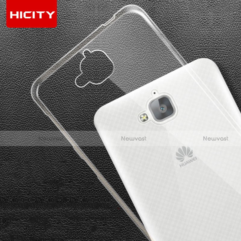 Ultra-thin Transparent Gel Soft Case for Huawei Y6 Pro Clear