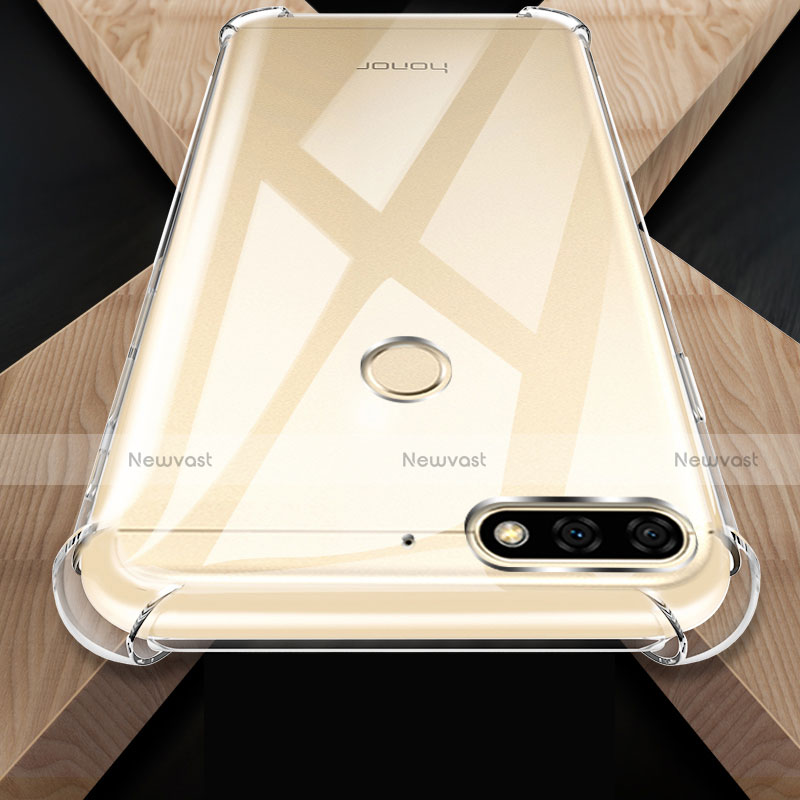 Ultra-thin Transparent Gel Soft Case for Huawei Y7 (2018) Clear