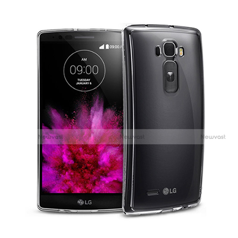 Ultra-thin Transparent Gel Soft Case for LG G Flex 2 Clear