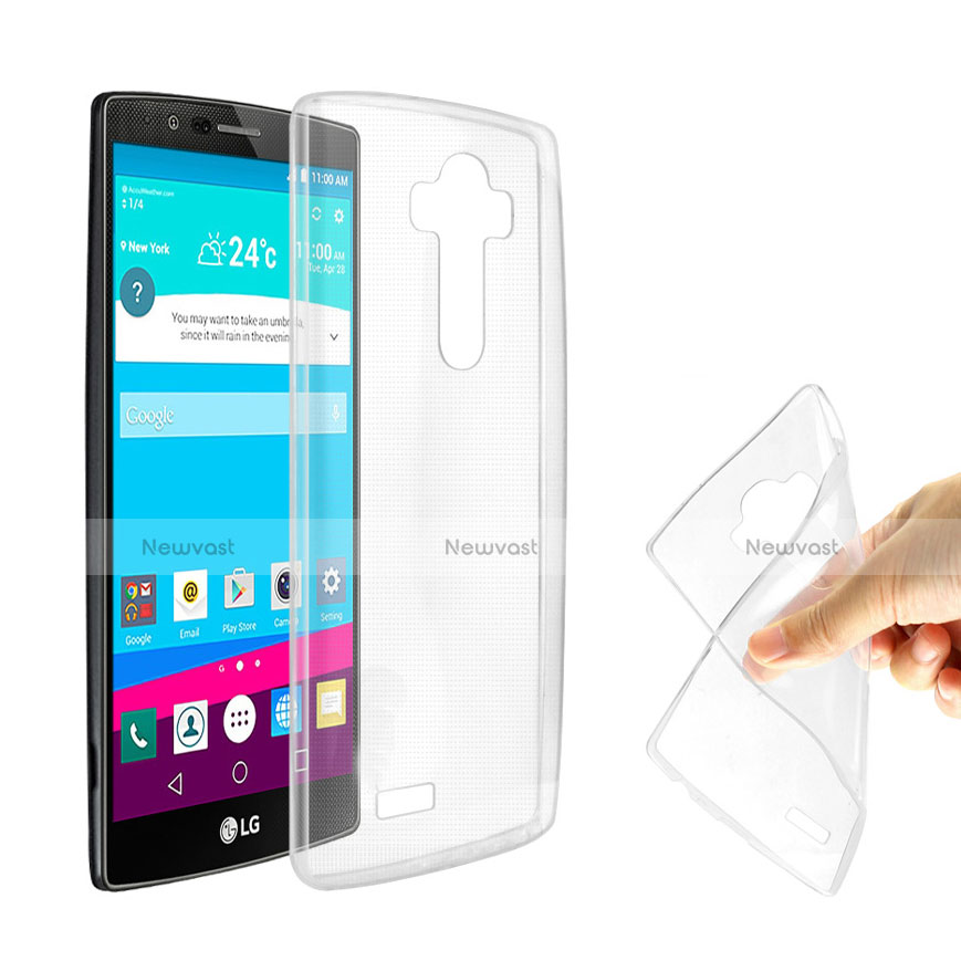Ultra-thin Transparent Gel Soft Case for LG G4 Clear