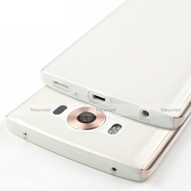 Ultra-thin Transparent Gel Soft Case for LG V10 Clear