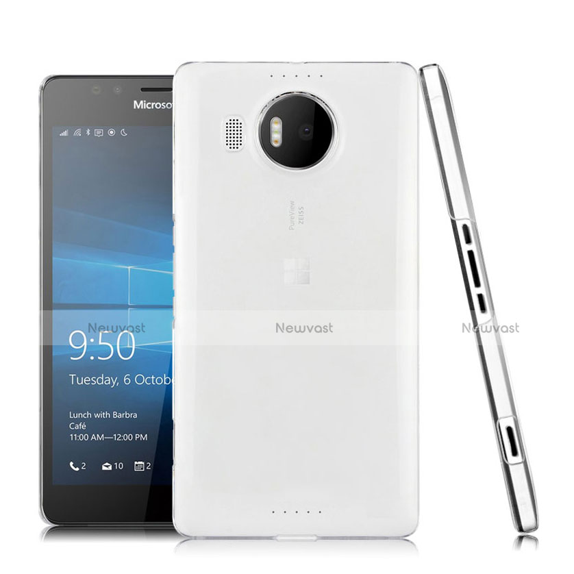 Ultra-thin Transparent Gel Soft Case for Microsoft Lumia 950 XL Clear