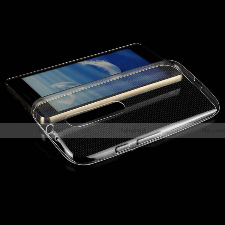 Ultra-thin Transparent Gel Soft Case for Motorola Moto G (3rd Gen) Clear