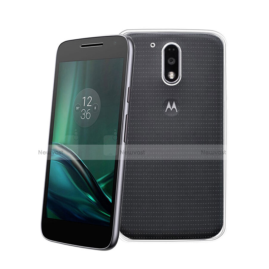 Ultra-thin Transparent Gel Soft Case for Motorola Moto G4 Clear