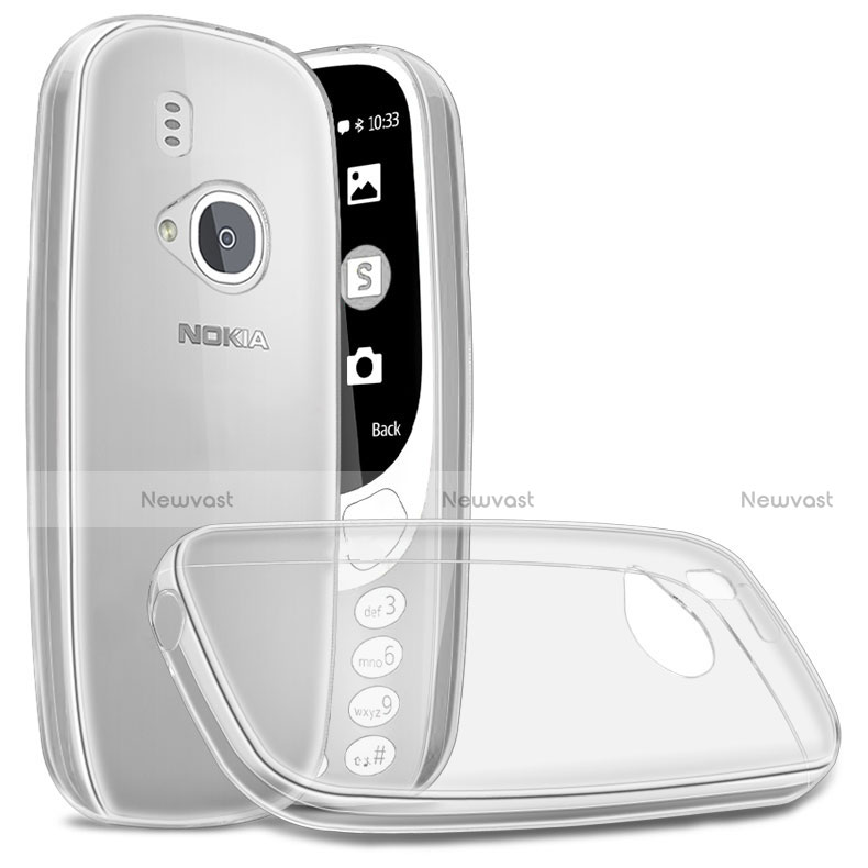 Ultra-thin Transparent Gel Soft Case for Nokia 3310 (2017) Clear