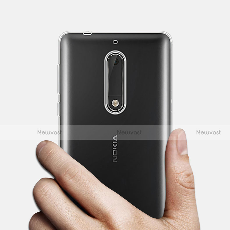 Ultra-thin Transparent Gel Soft Case for Nokia 5 Clear