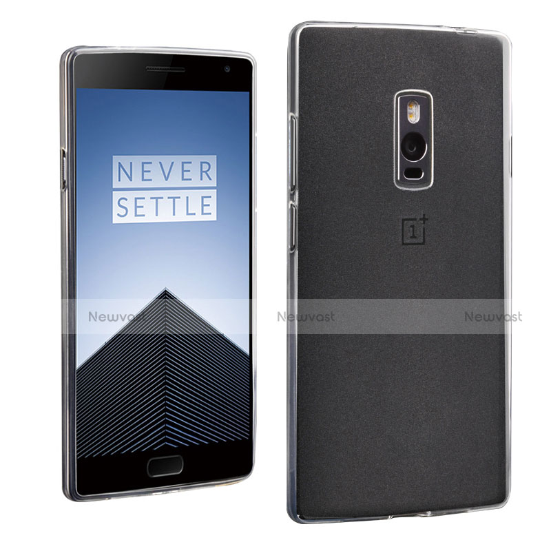 Ultra-thin Transparent Gel Soft Case for OnePlus 2 Clear
