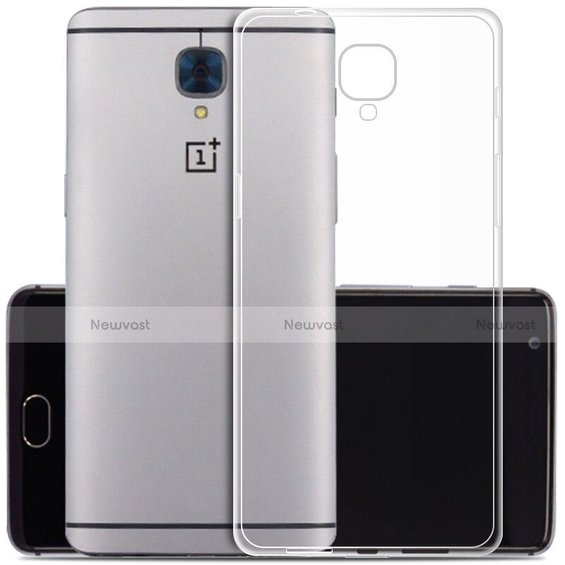 Ultra-thin Transparent Gel Soft Case for OnePlus 3T Clear