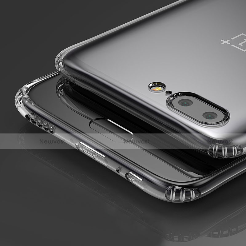 Ultra-thin Transparent Gel Soft Case for OnePlus 5 Clear