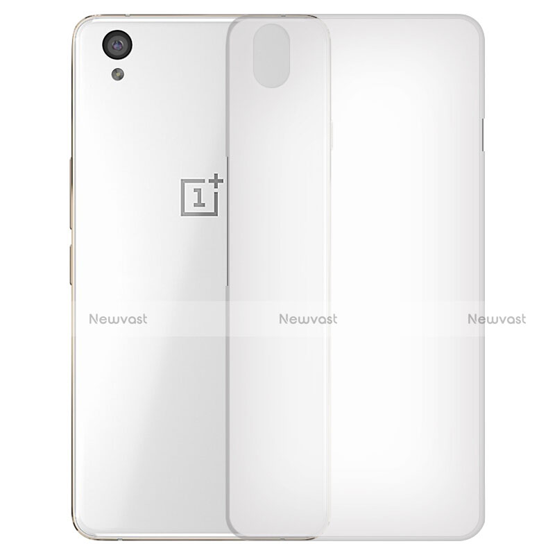 Ultra-thin Transparent Gel Soft Case for OnePlus X Clear