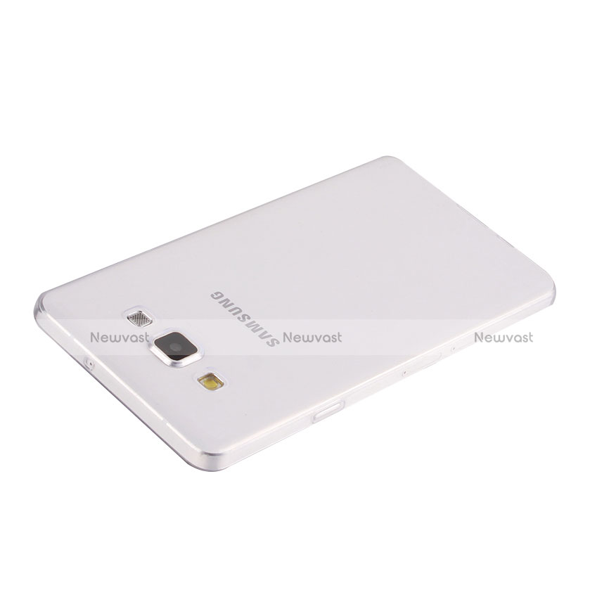 Ultra-thin Transparent Gel Soft Case for Samsung Galaxy A3 SM-300F Clear