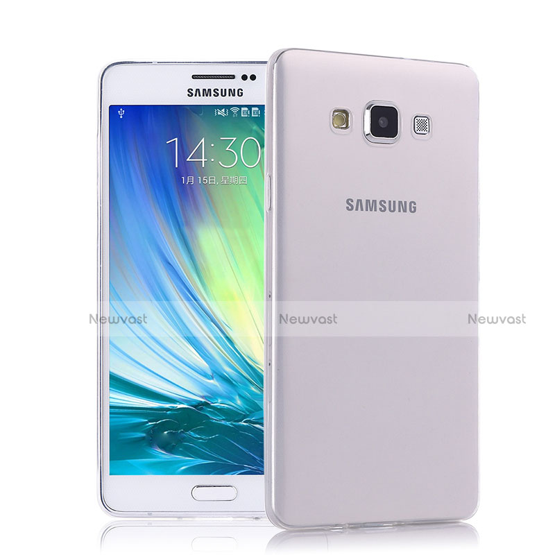Ultra-thin Transparent Gel Soft Case for Samsung Galaxy A7 SM-A700 Clear