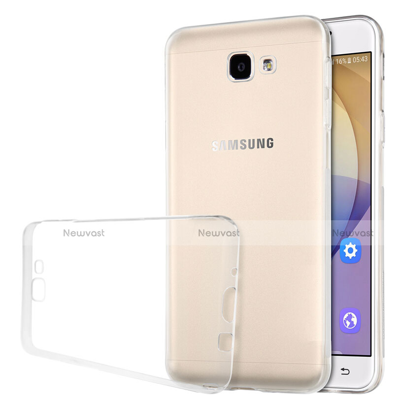 Ultra-thin Transparent Gel Soft Case for Samsung Galaxy J5 Prime G570F Clear
