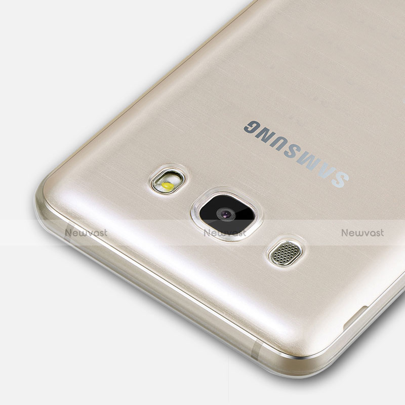 Ultra-thin Transparent Gel Soft Case for Samsung Galaxy J7 (2016) J710F J710FN Clear