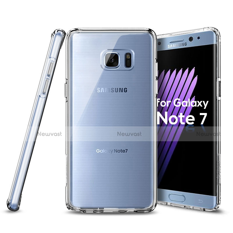 Ultra-thin Transparent Gel Soft Case for Samsung Galaxy Note 7 Clear