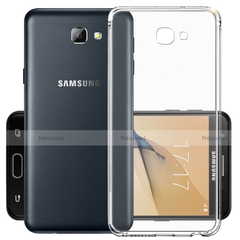 Ultra-thin Transparent Gel Soft Case for Samsung Galaxy On7 (2016) G6100 Clear