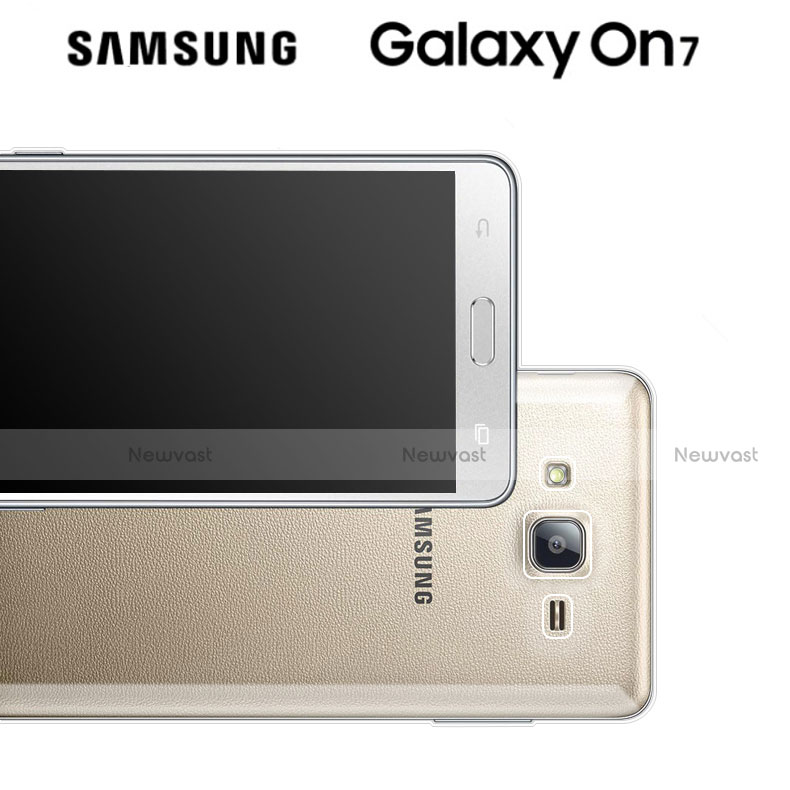 Ultra-thin Transparent Gel Soft Case for Samsung Galaxy On7 G600FY Clear