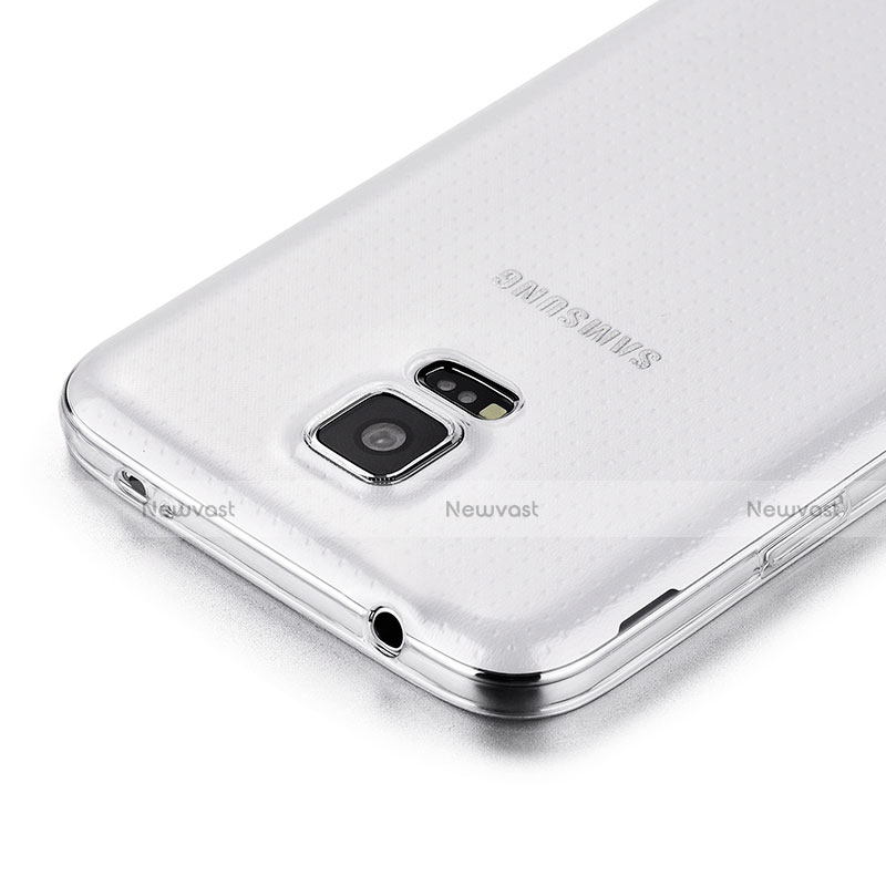 Ultra-thin Transparent Gel Soft Case for Samsung Galaxy S5 Duos Plus Clear