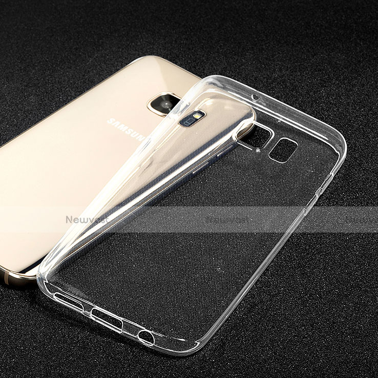 Ultra-thin Transparent Gel Soft Case for Samsung Galaxy S7 G930F G930FD Clear