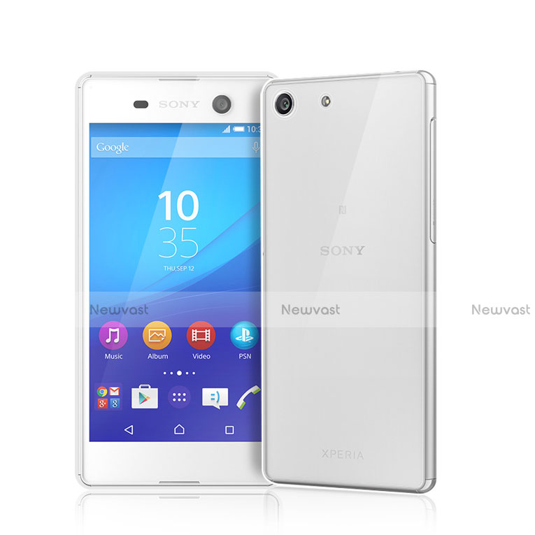 Ultra-thin Transparent Gel Soft Case for Sony Xperia M5 Clear