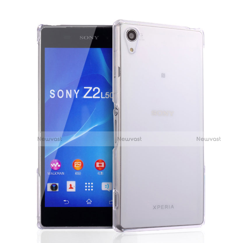 Ultra-thin Transparent Gel Soft Case for Sony Xperia Z2 Clear