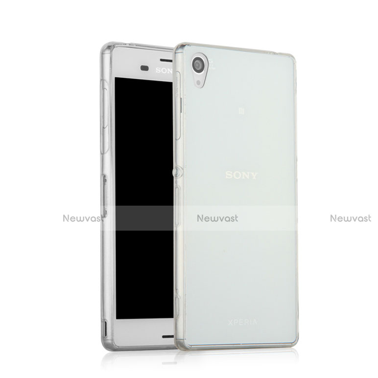 Ultra-thin Transparent Gel Soft Case for Sony Xperia Z3 Clear