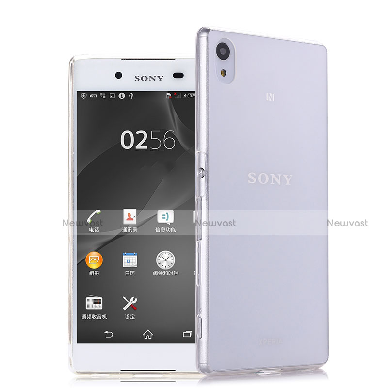 Ultra-thin Transparent Gel Soft Case for Sony Xperia Z5 Clear