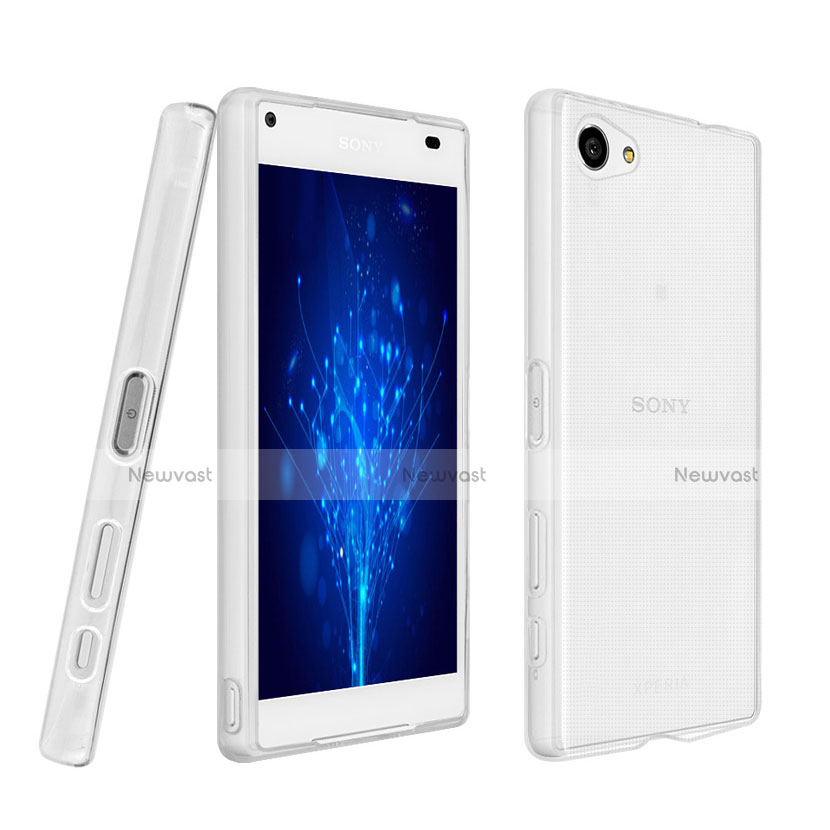 Ultra-thin Transparent Gel Soft Case for Sony Xperia Z5 Compact Clear