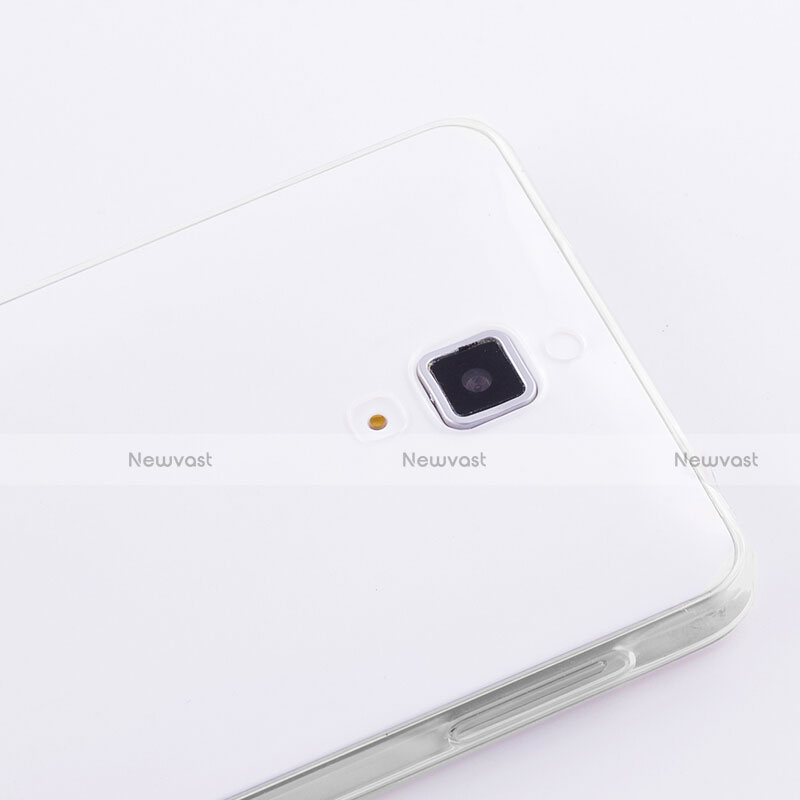 Ultra-thin Transparent Gel Soft Case for Xiaomi Mi 4 Clear