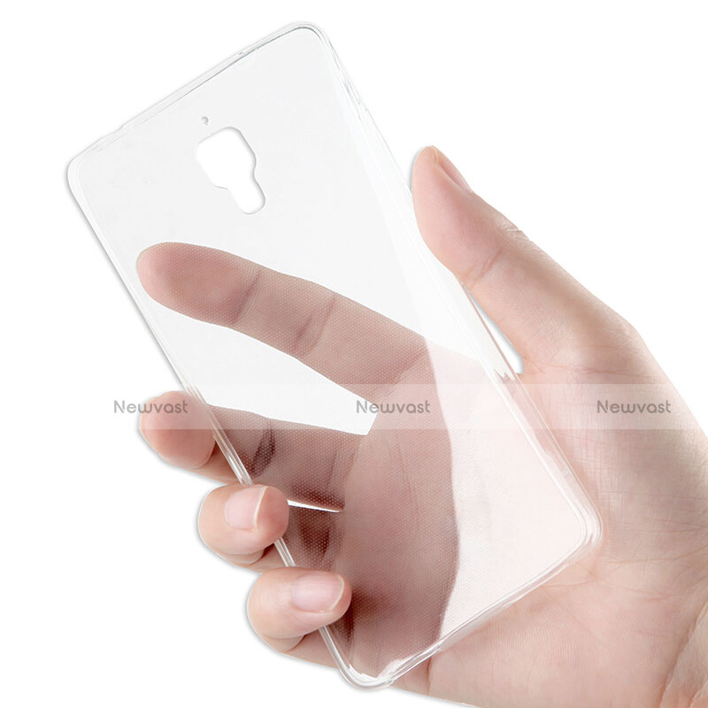 Ultra-thin Transparent Gel Soft Case for Xiaomi Mi 4 Clear