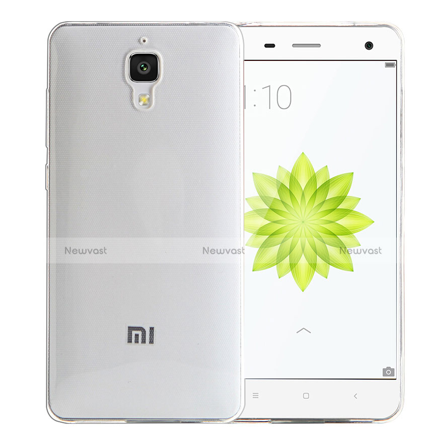 Ultra-thin Transparent Gel Soft Case for Xiaomi Mi 4 LTE Clear