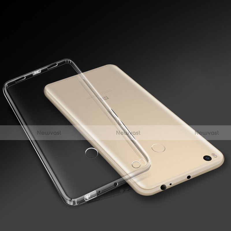 Ultra-thin Transparent Gel Soft Case for Xiaomi Mi Max 2 Clear