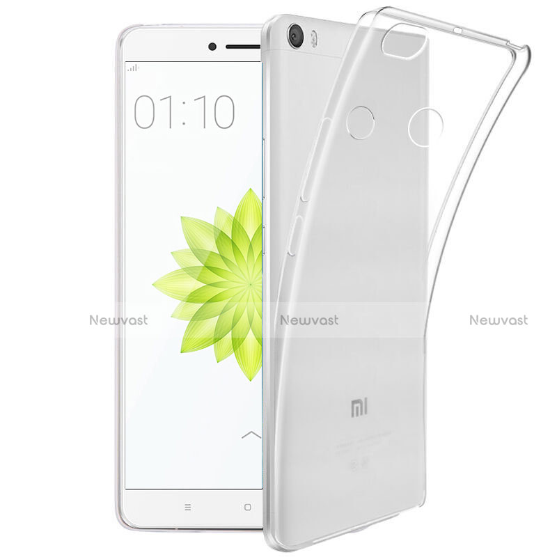 Ultra-thin Transparent Gel Soft Case for Xiaomi Mi Max Clear