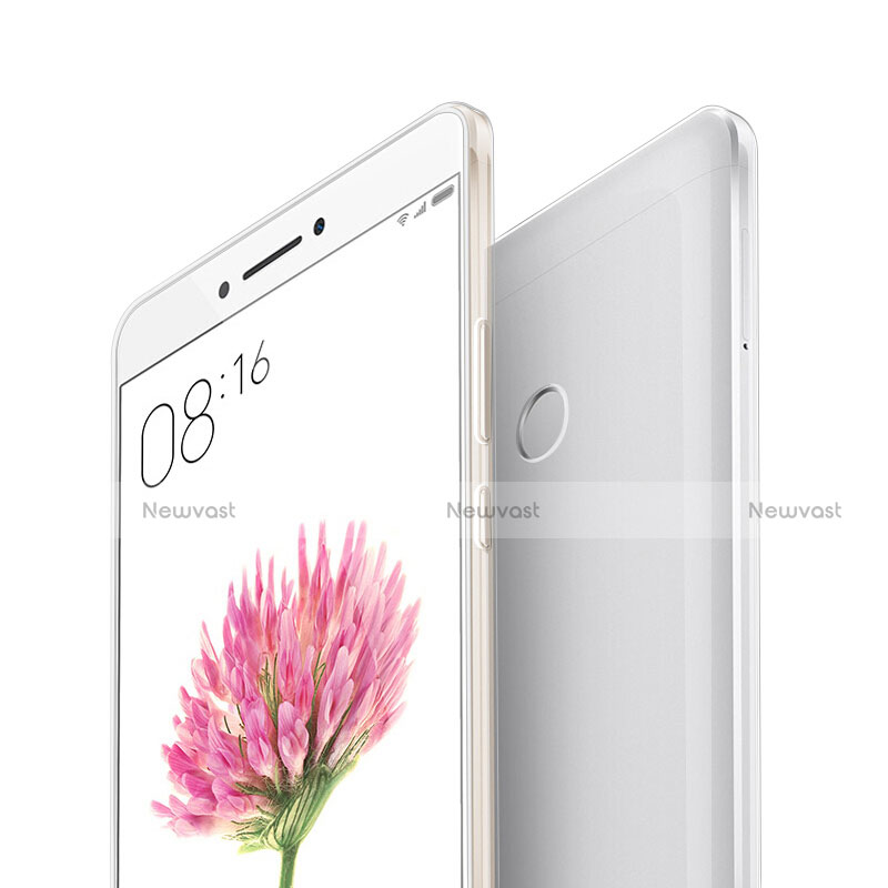 Ultra-thin Transparent Gel Soft Case for Xiaomi Mi Max Clear
