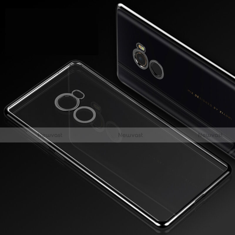 Ultra-thin Transparent Gel Soft Case for Xiaomi Mi Mix 2 Clear