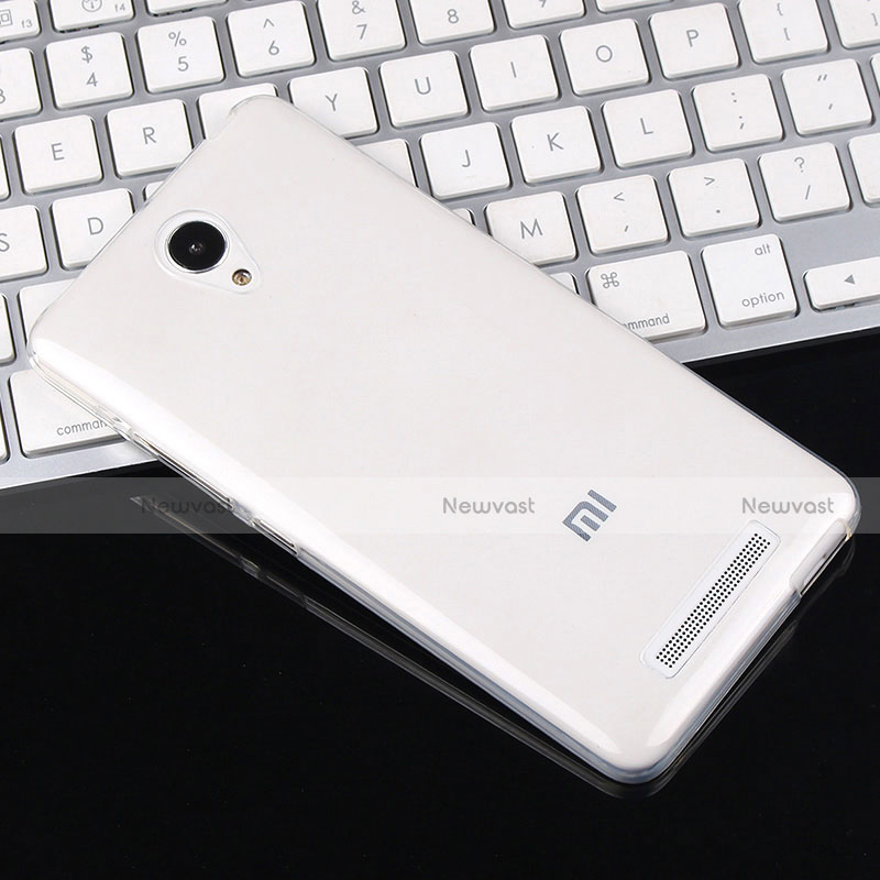 Ultra-thin Transparent Gel Soft Case for Xiaomi Redmi Note 2 Clear
