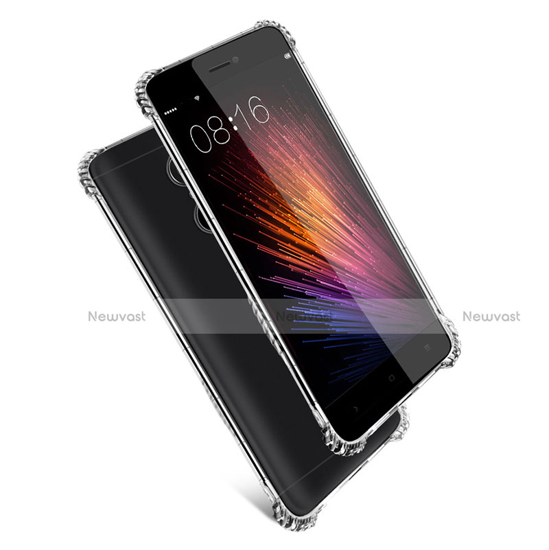 Ultra-thin Transparent Gel Soft Case for Xiaomi Redmi Note 4 Clear
