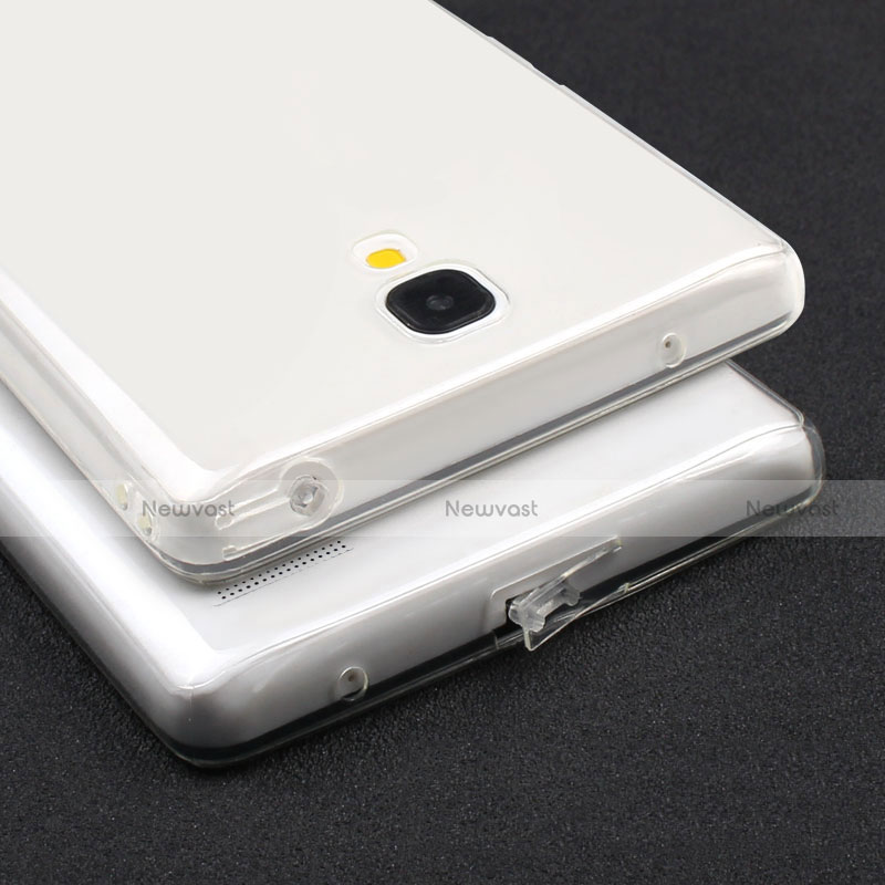Ultra-thin Transparent Gel Soft Case for Xiaomi Redmi Note 4G Clear