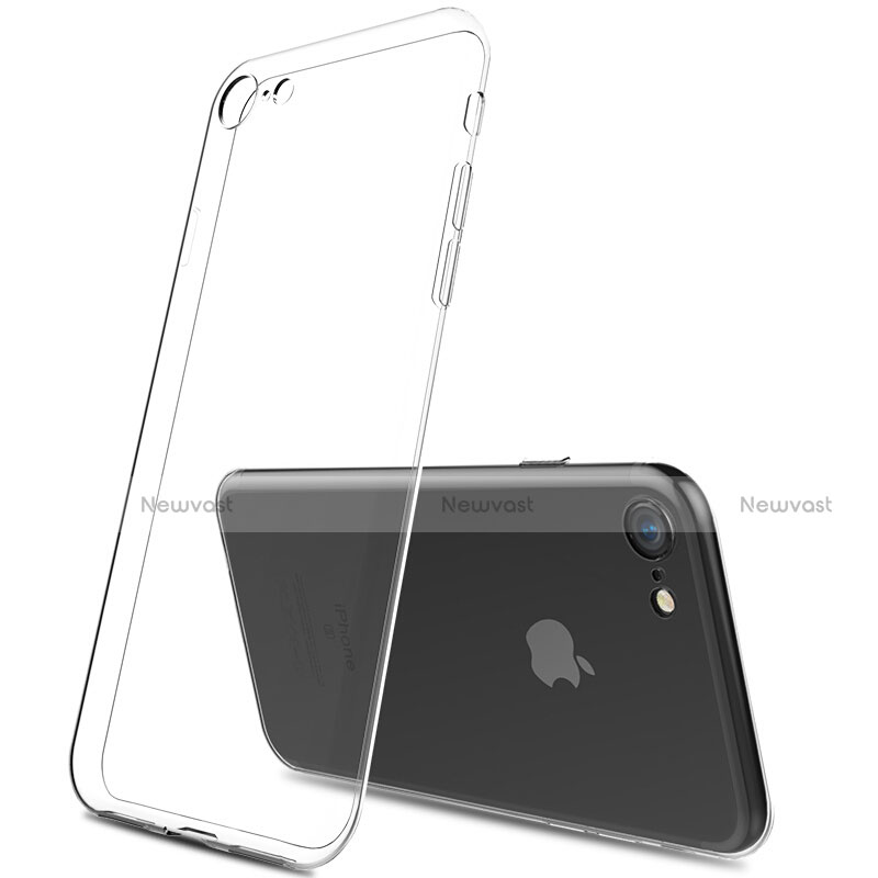 Ultra-thin Transparent Gel Soft Case T01 for Apple iPhone SE3 2022 Clear