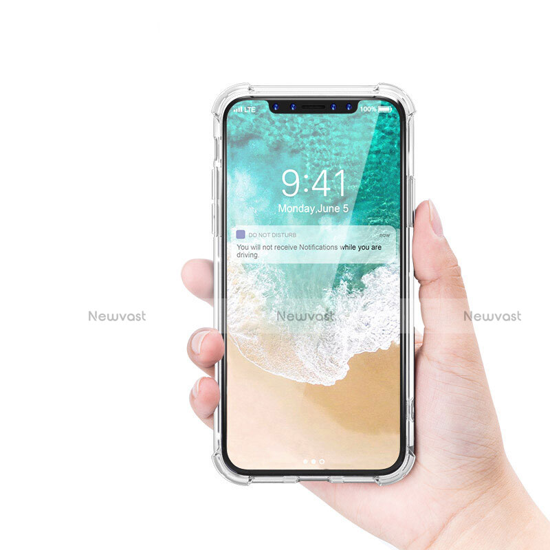 Ultra-thin Transparent Gel Soft Case T01 for Apple iPhone Xs Max Clear