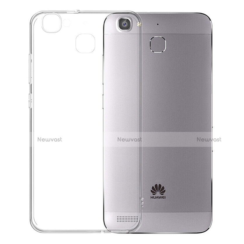 Ultra-thin Transparent Gel Soft Case T02 for Huawei Enjoy 5S Gray