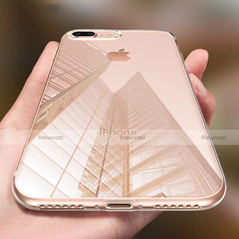 Ultra-thin Transparent Gel Soft Case T03 for Apple iPhone 7 Plus Clear