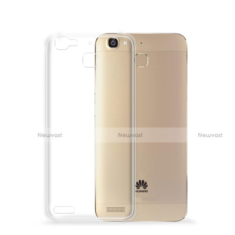 Ultra-thin Transparent Gel Soft Case T05 for Huawei G8 Mini Gray