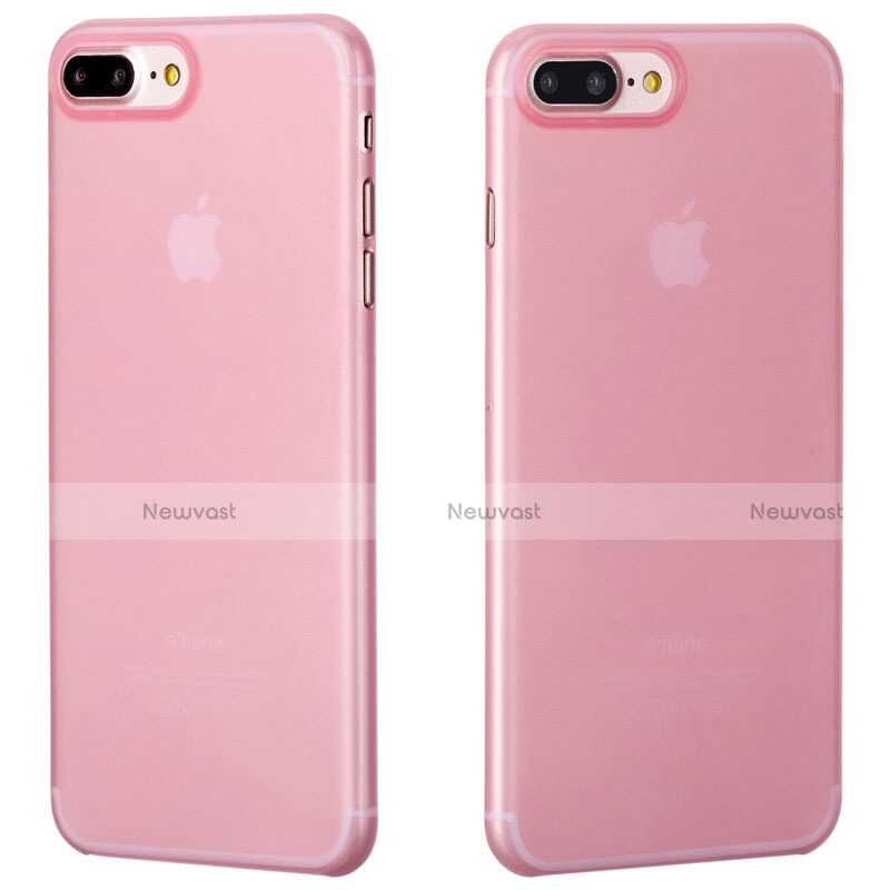 Ultra-thin Transparent Gel Soft Case T11 for Apple iPhone 8 Plus Pink