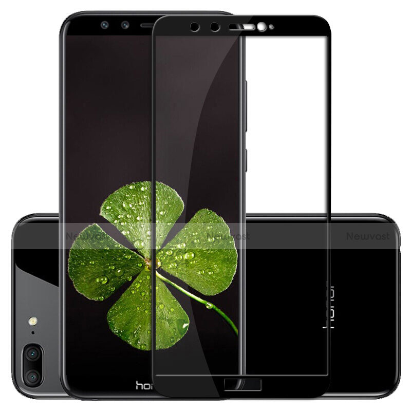 Ultra-thin Transparent Gel Soft Case with Screen Protector for Huawei Honor 9 Lite Black