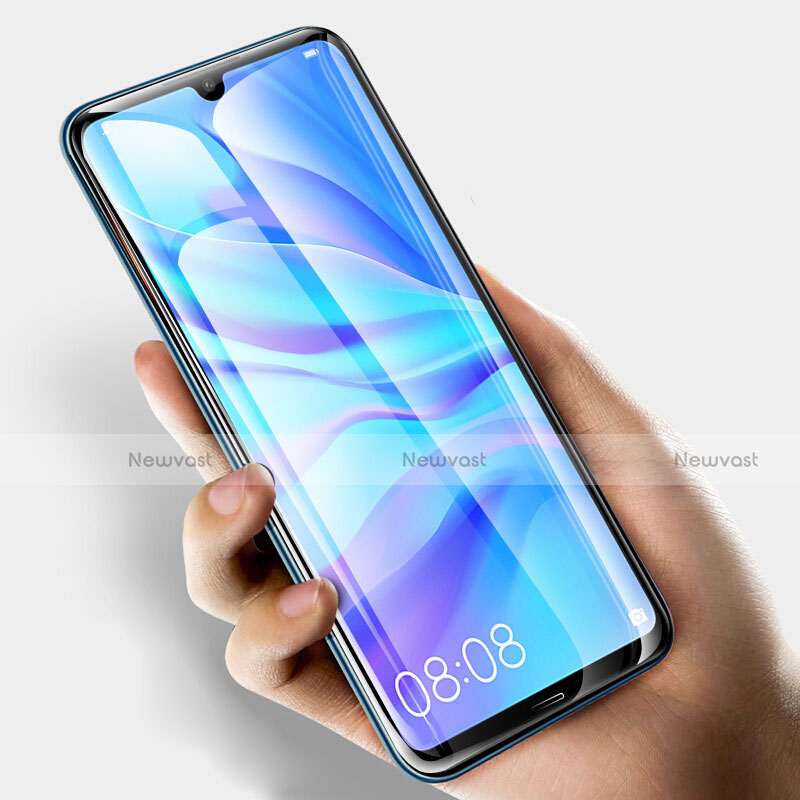 Ultra-thin Transparent Gel Soft Case with Screen Protector for Huawei P30 Lite New Edition Clear