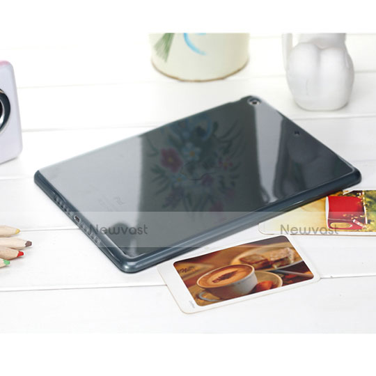 Ultra-thin Transparent Gel Soft Cover for Apple iPad Air Gray